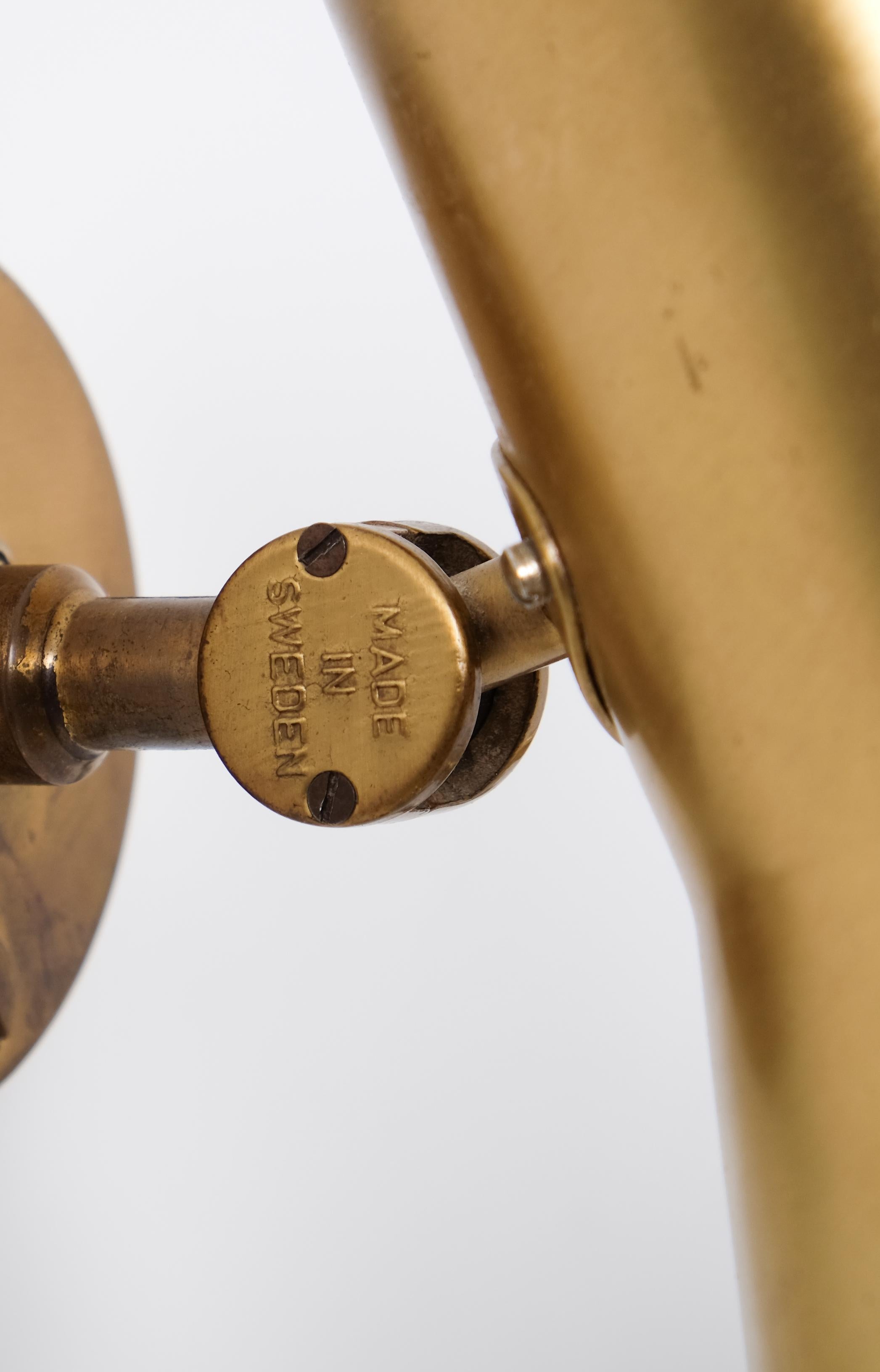 Ein Paar Hans-Agne Jakobsson Wall Lights, 1960er Jahre (Mitte des 20. Jahrhunderts) im Angebot