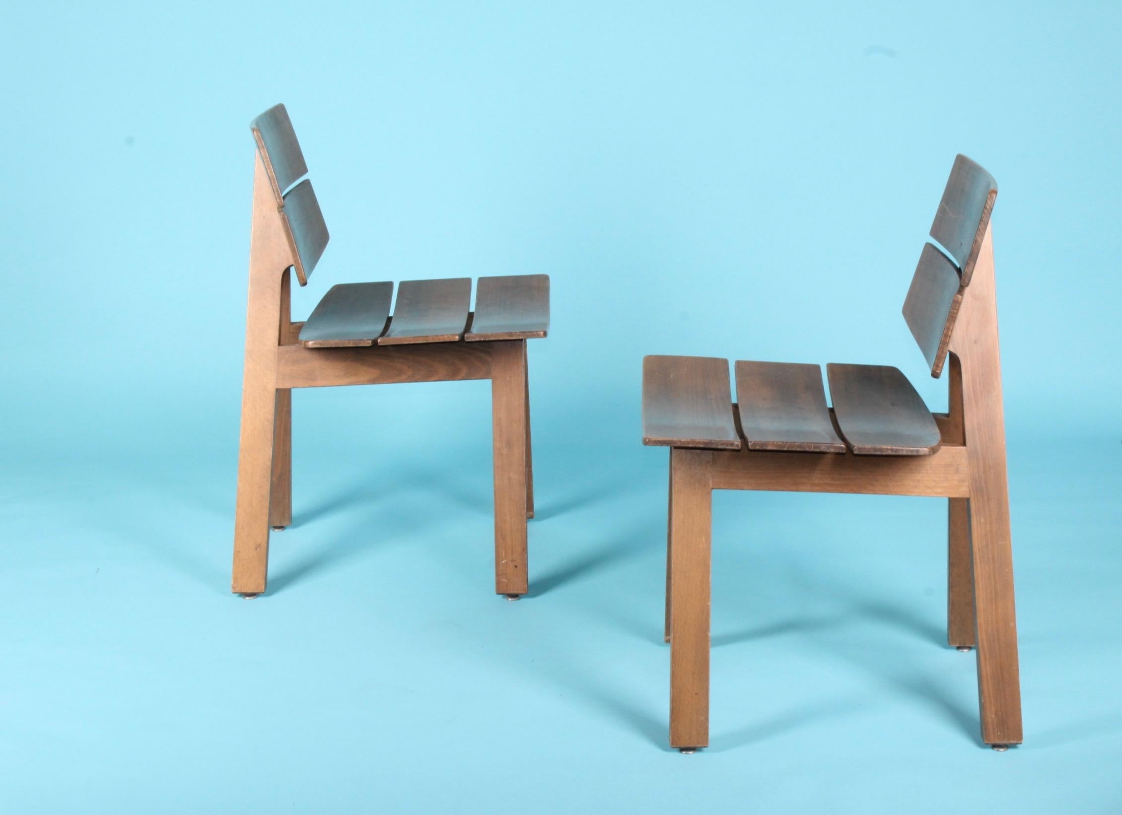 Pair of Hans Anliker Chairs 4