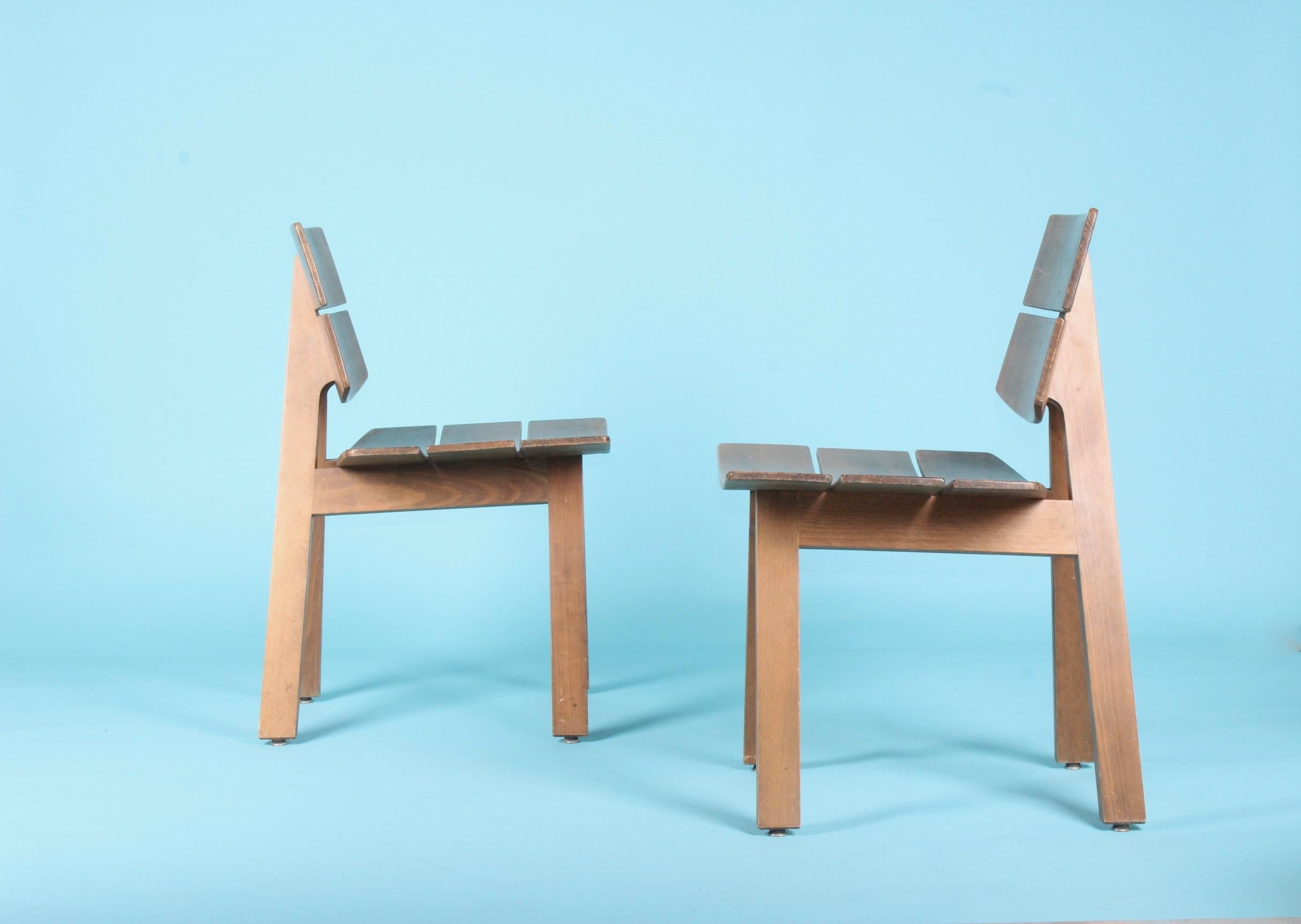 Pair of Hans Anliker Chairs 5