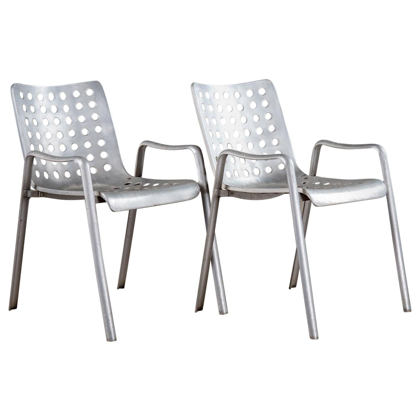 Paire de chaises Landi de Hans Coray