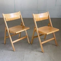 Paire de chaises pliantes FS de Hans Eichenberger 1901 - Dietiker &Co. AG, Suisse