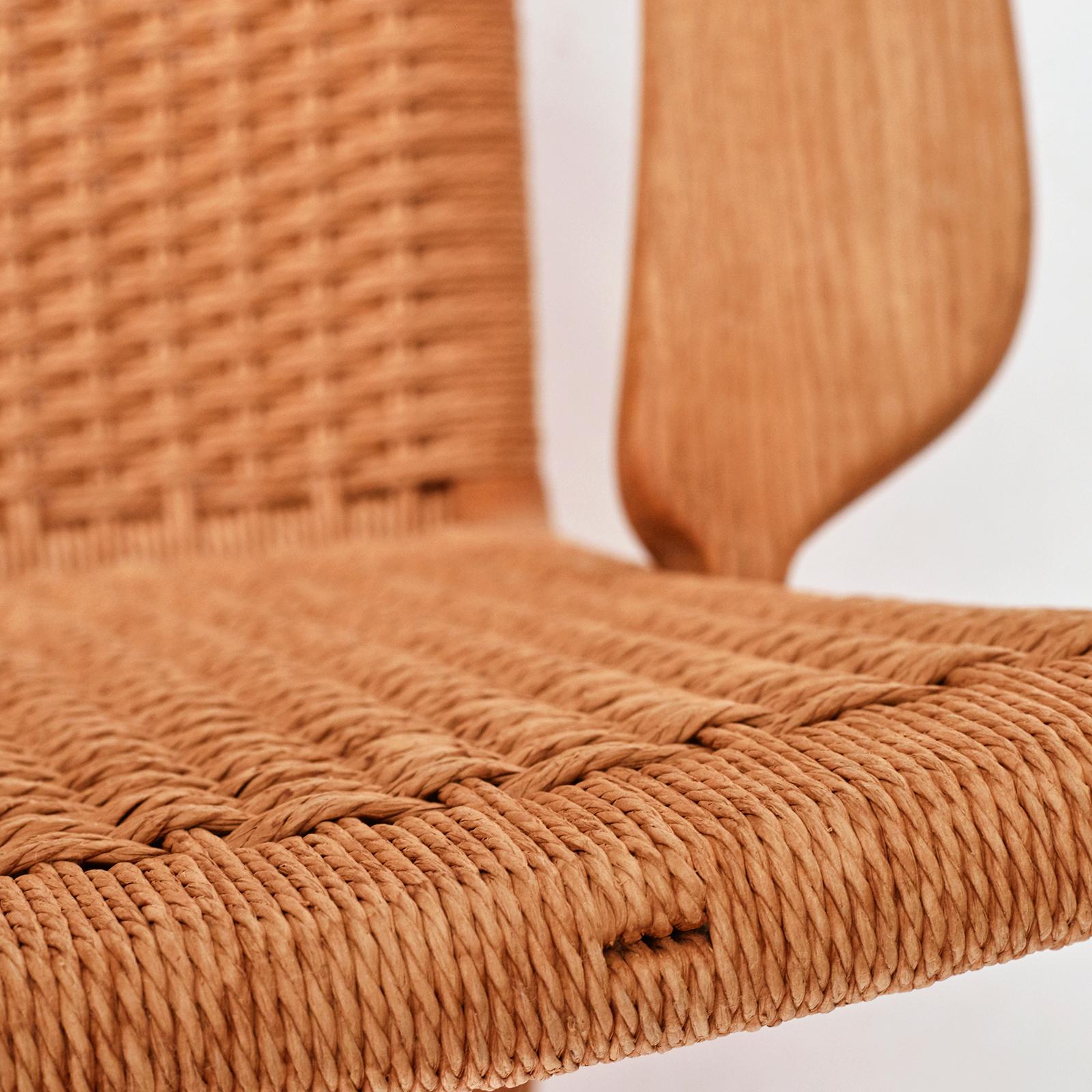 Scandinavian Modern Pair of Hans J. Wegner CH-25 Armchairs