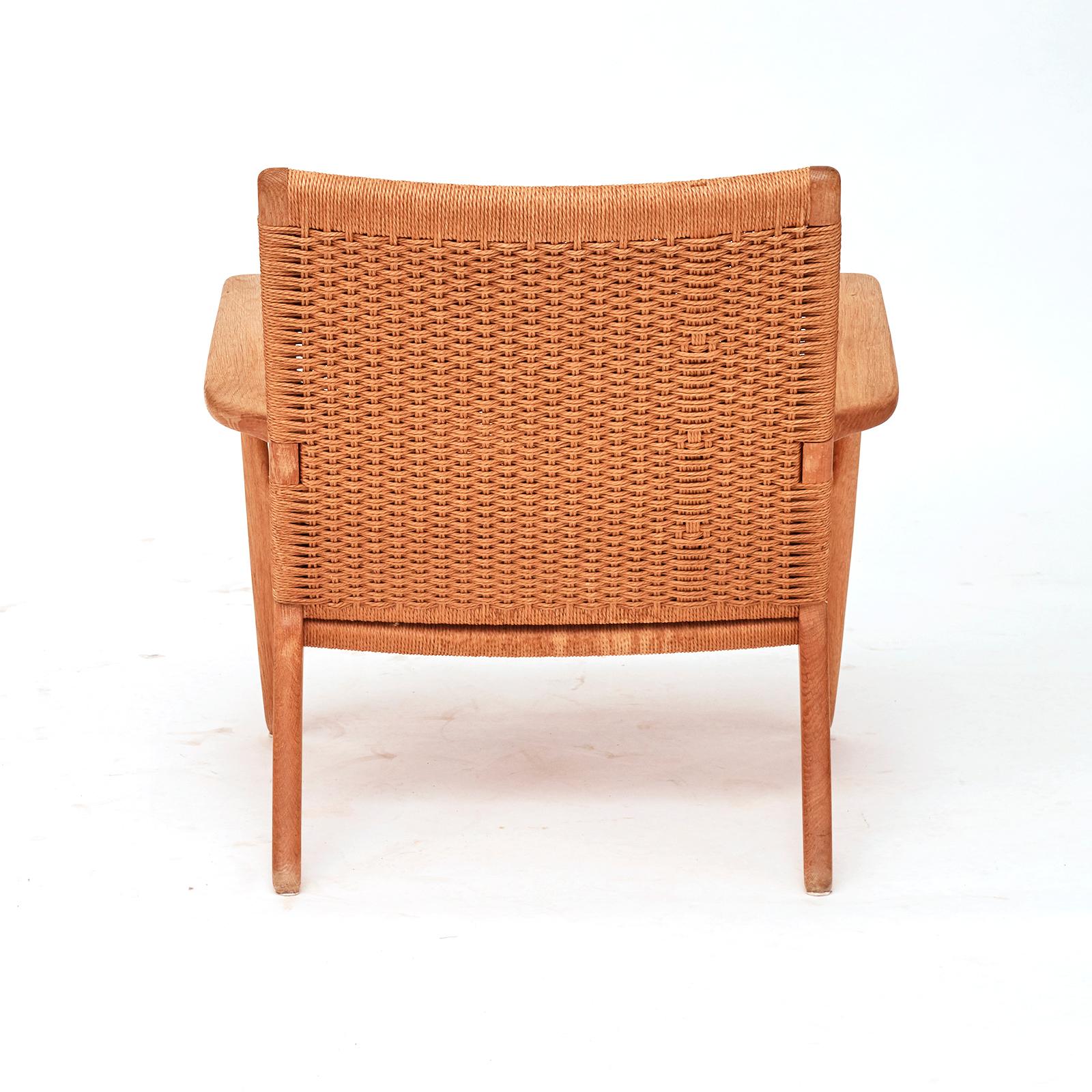 Danish Pair of Hans J. Wegner CH-25 Armchairs