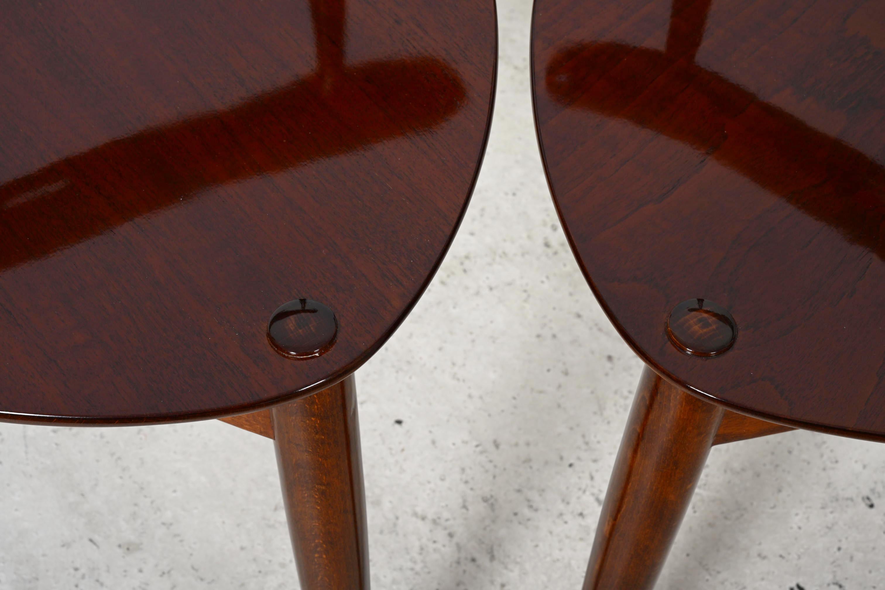 Paire de chaises Hans J. Wegner FH 4103 Heart Chair en vente 5