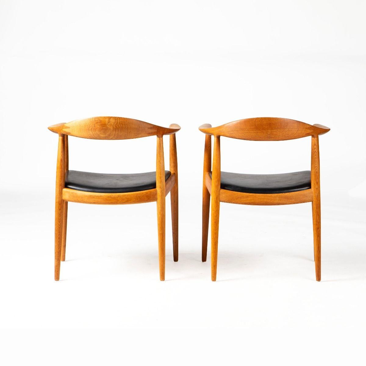 Danois Paire de chaises Hans J. Wegner 