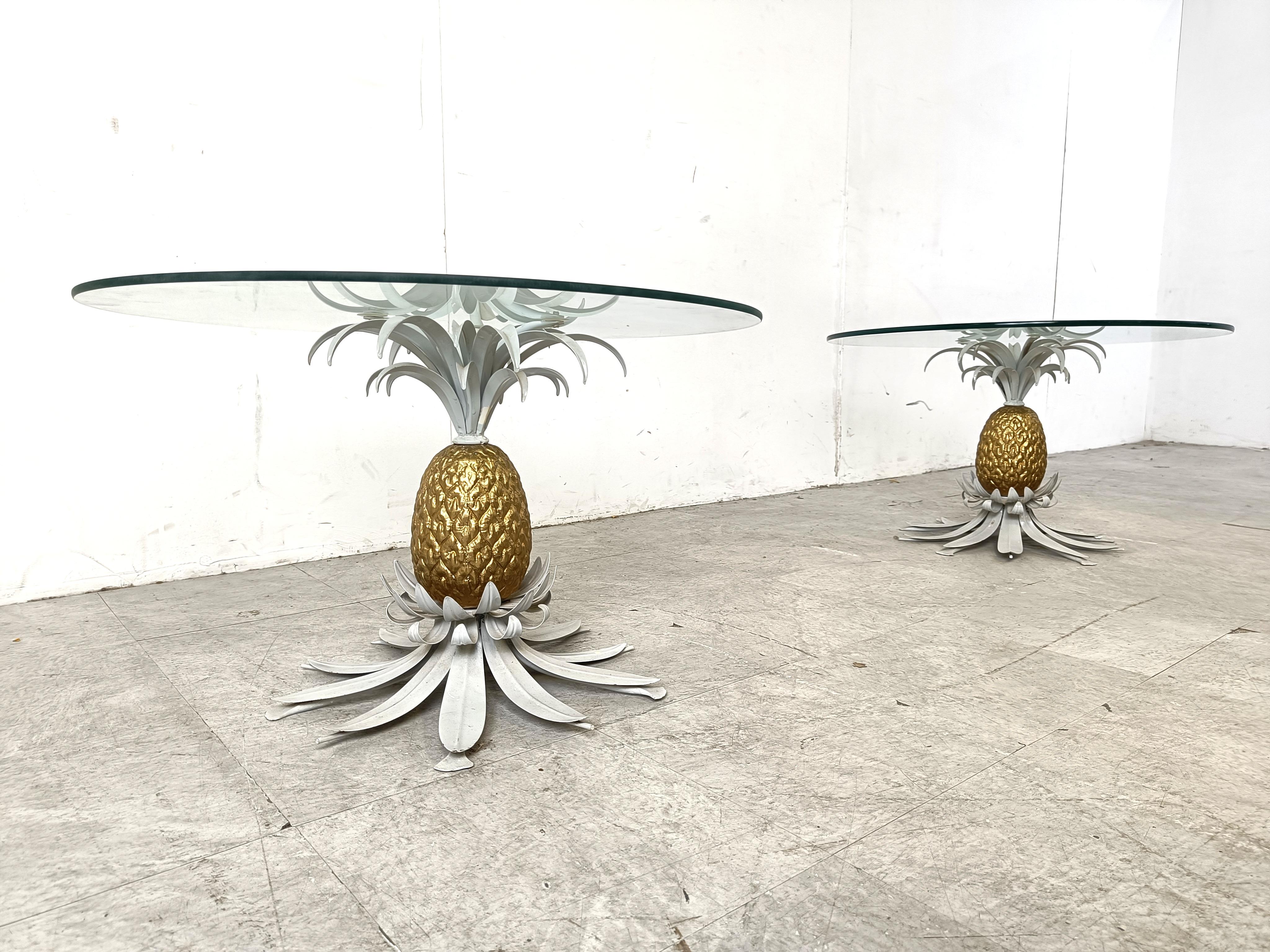 Pair of Hans Kögl pineapple side tables, 1960s For Sale 4