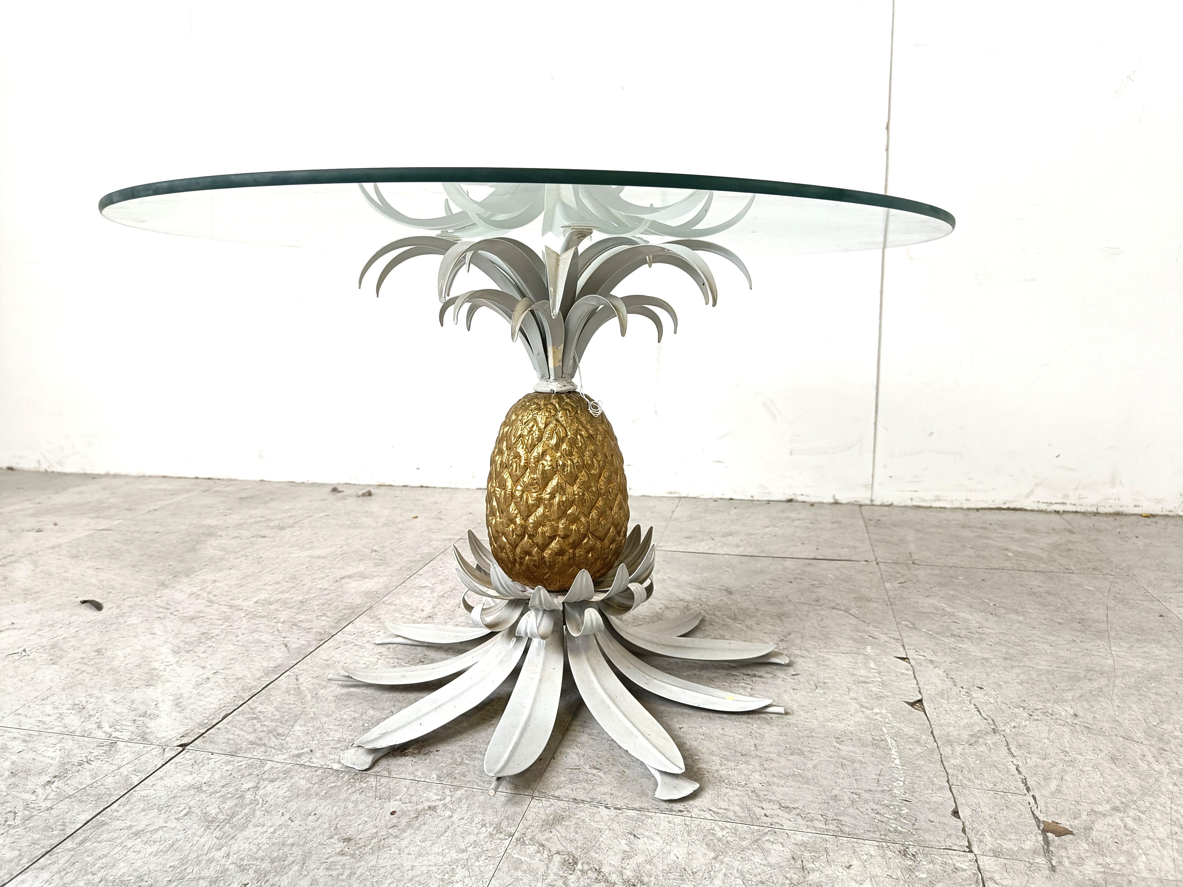 German Pair of Hans Kögl pineapple side tables, 1960s For Sale