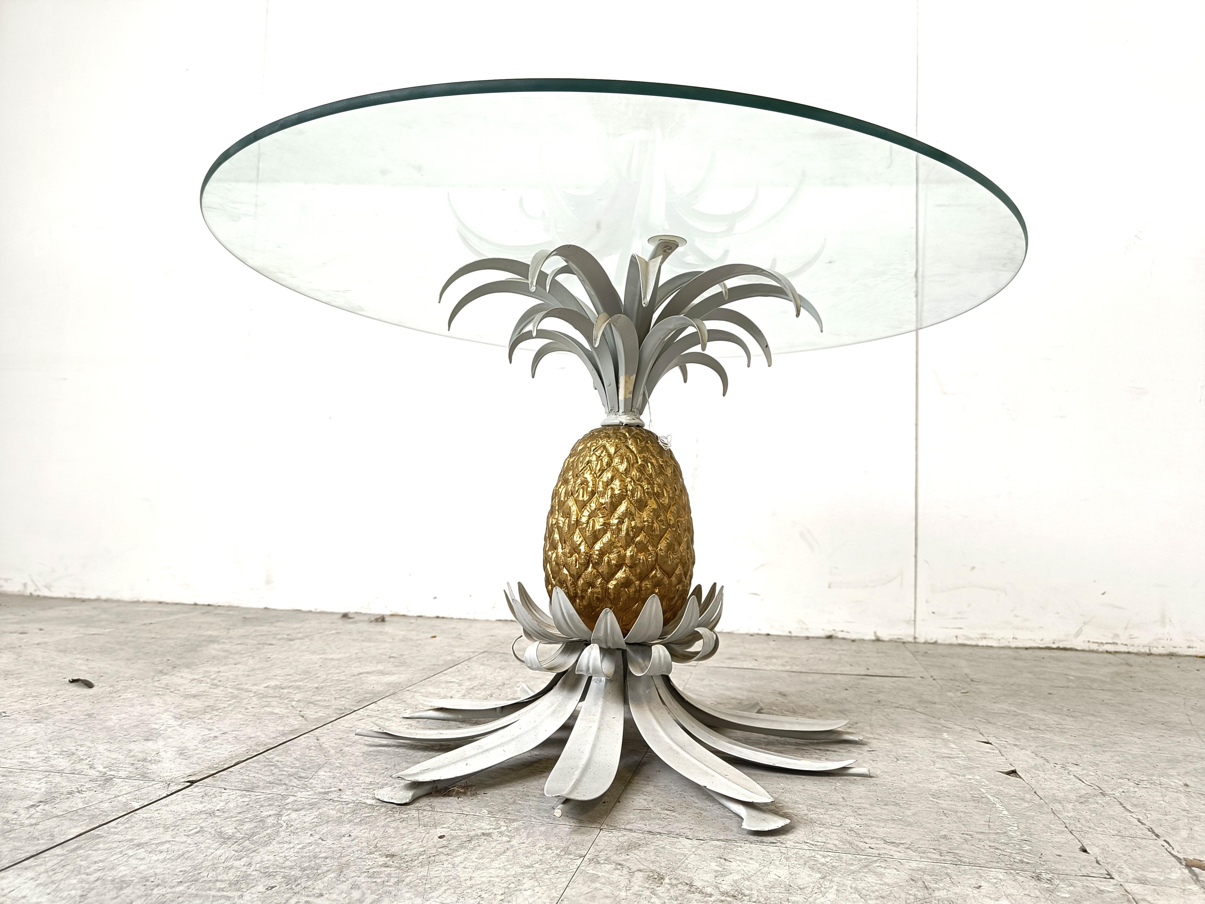 Pair of Hans Kögl pineapple side tables, 1960s In Good Condition For Sale In Leuven, Vlaams Gewest