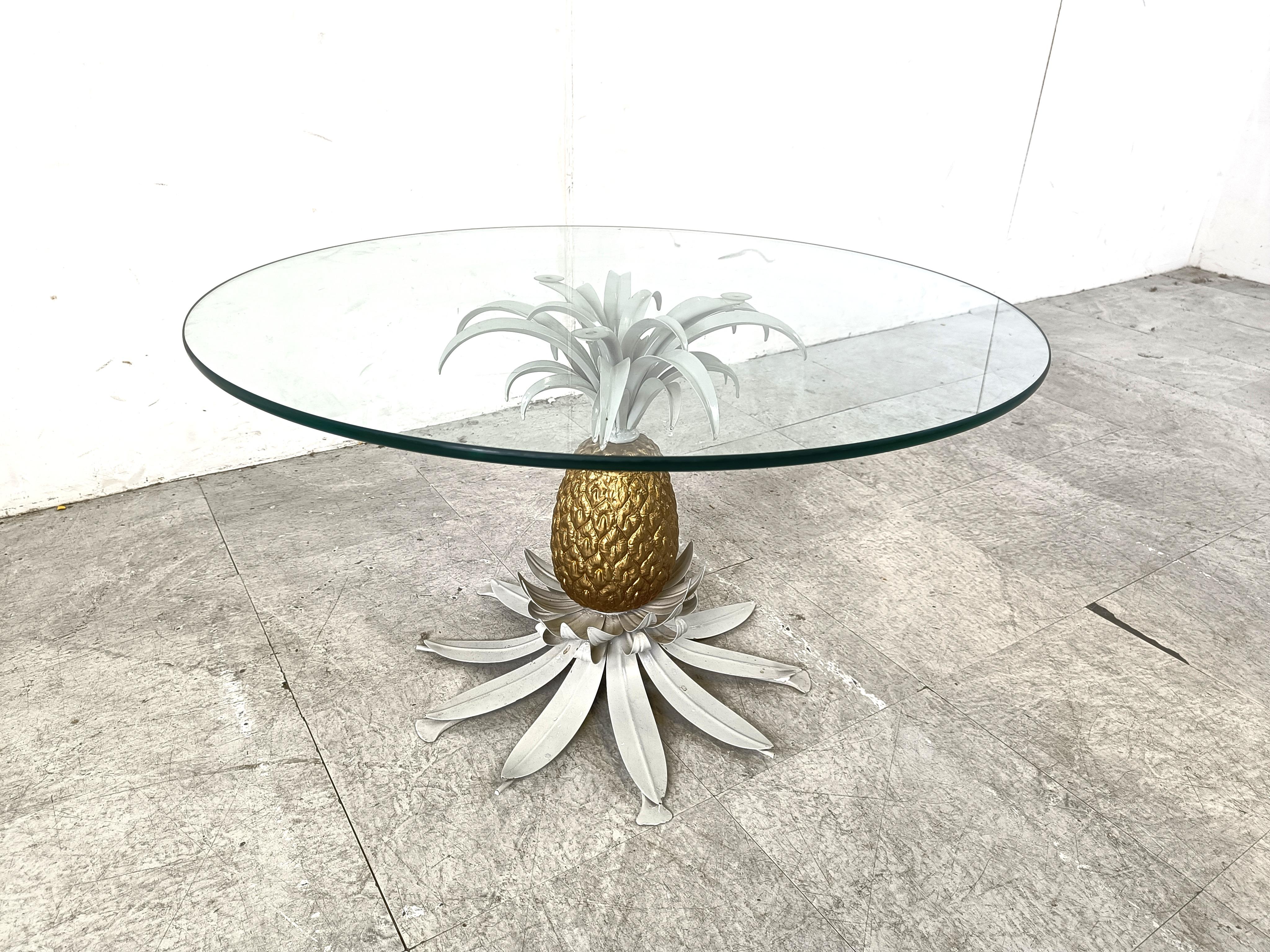 Mid-20th Century Pair of Hans Kögl pineapple side tables, 1960s For Sale