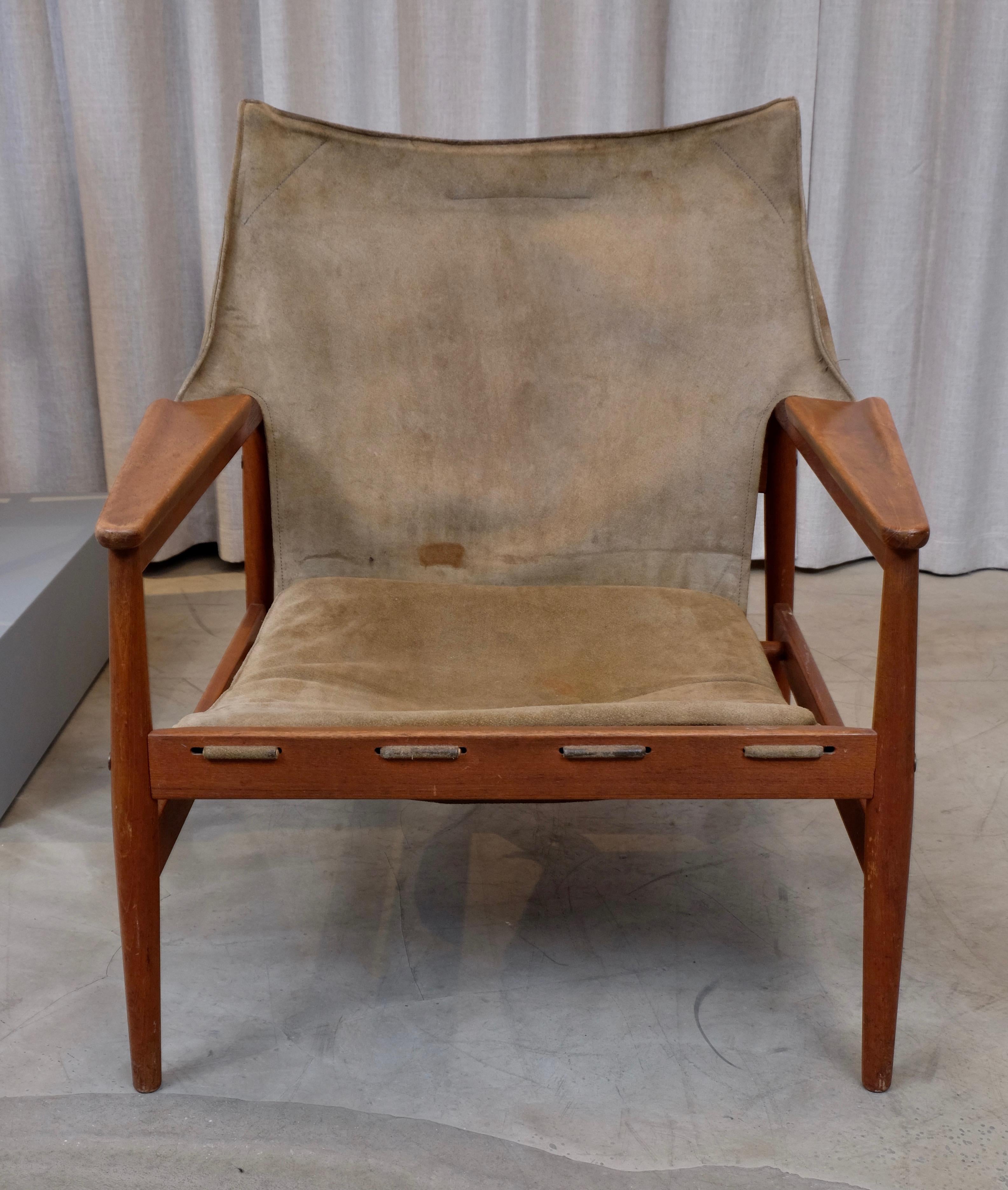 Pair of Hans Olsen Easy Chairs, 1960s 4
