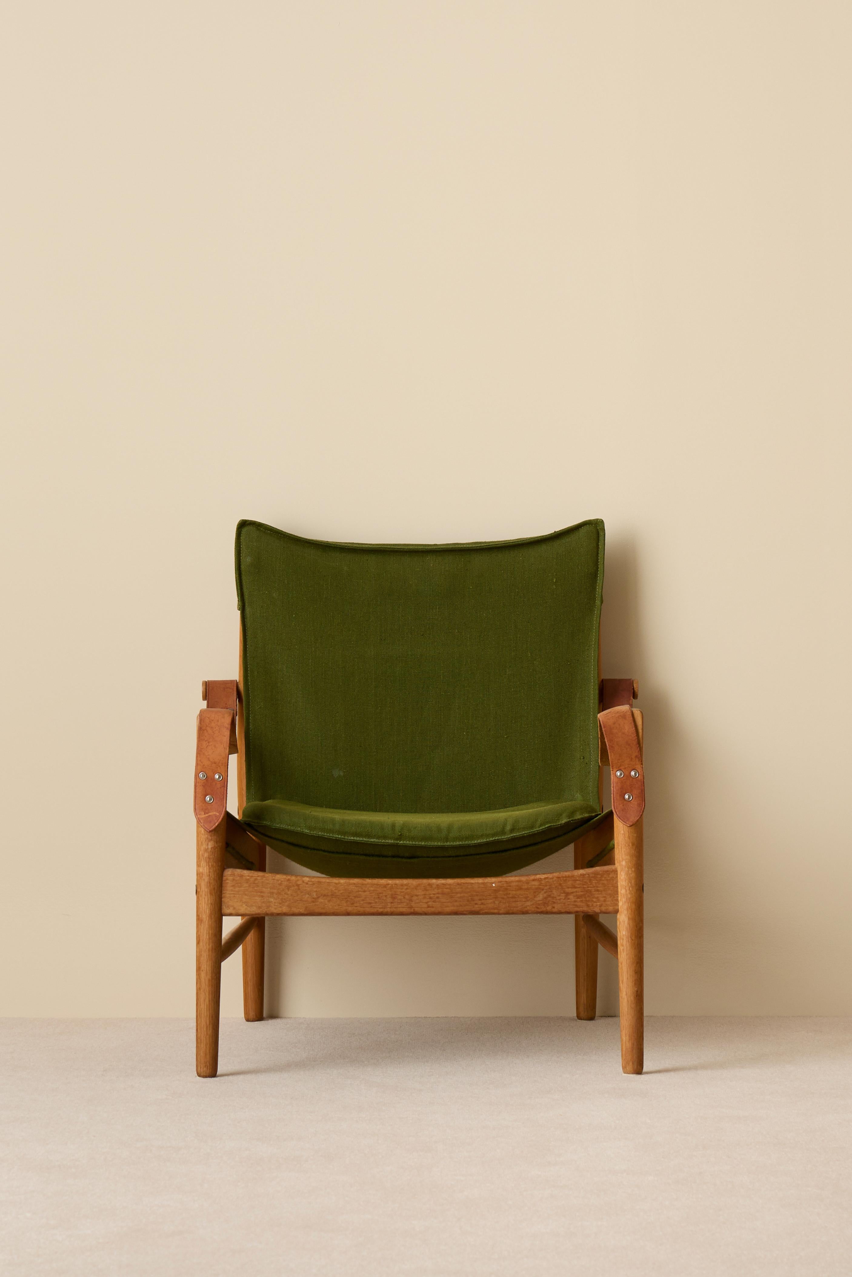 Swedish Pair of Hans Olsen Easy Chairs, 1960s For Sale
