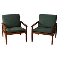 Pair of Hans Olsen Lounge Chairs