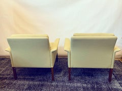 Pair of Hans Olsen Model 500 Lounge Chairs for C.S. Møbler, 1960s