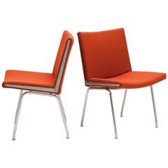 Pair of Hans Wegner AP37  'Airport' Chairs by A.P. Stolen