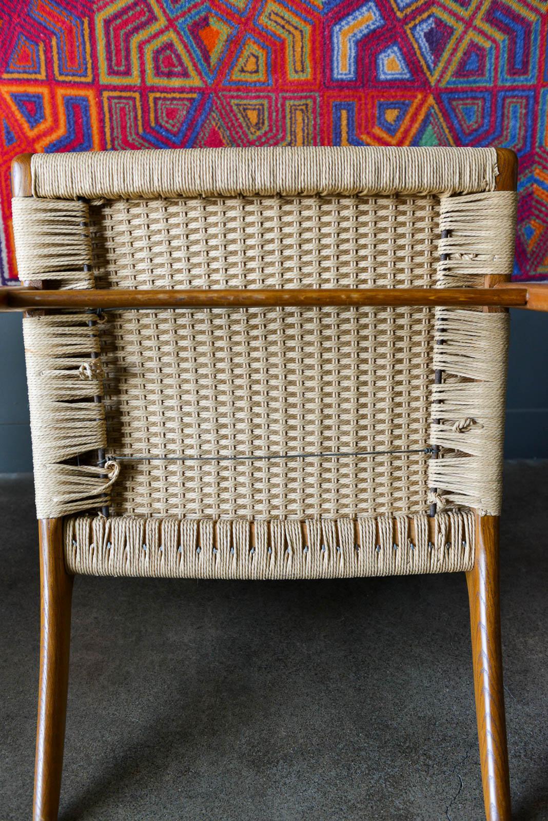 Pair of Hans Wegner CH25 Lounge Chairs, ca. 1960 6