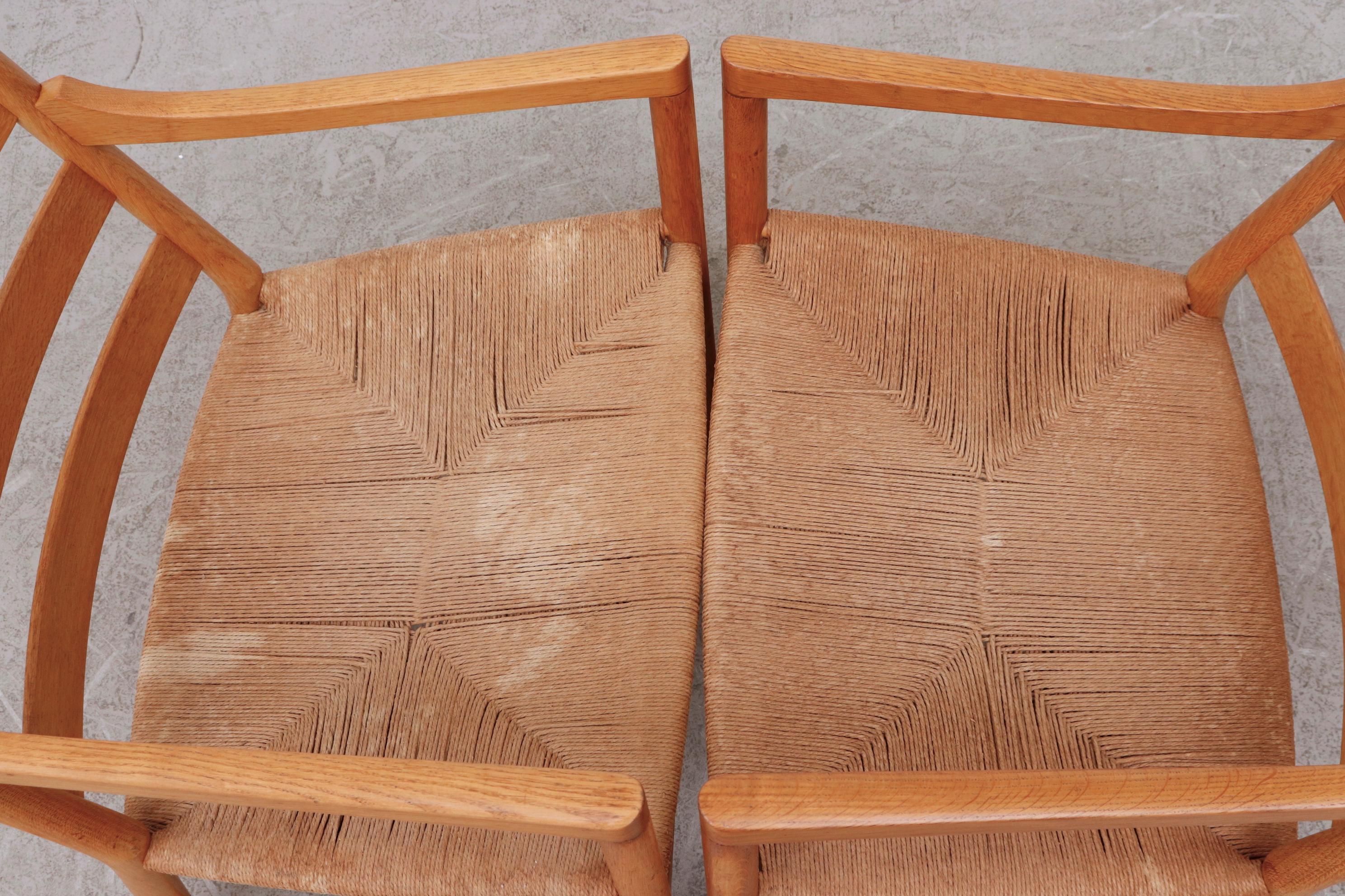 Pair of Hans Wegner CH44 Lounge Chairs for Carl Hansen & Son, Denmark 9