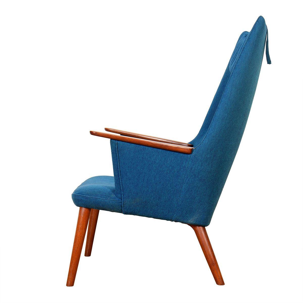 Danish Pair of Hans Wegner “Mama Bear” AP-27 Easy Lounge Chairs for A. P. Stolen