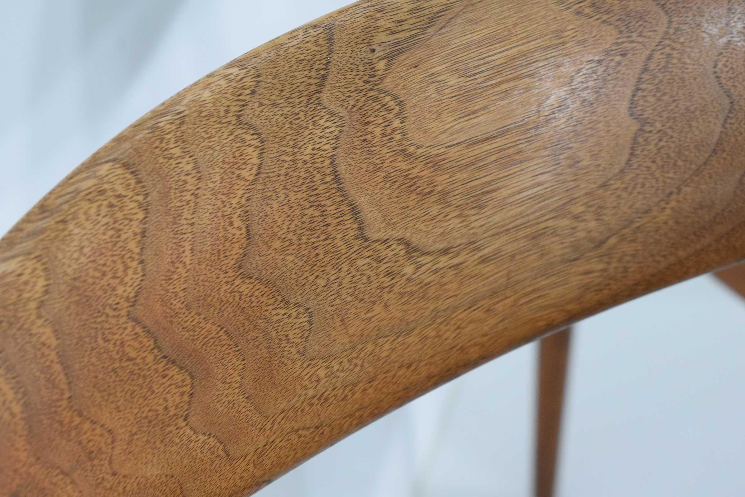 Pair of Hans Wegner Round Chair/The Chair by Johannes Hansen 1