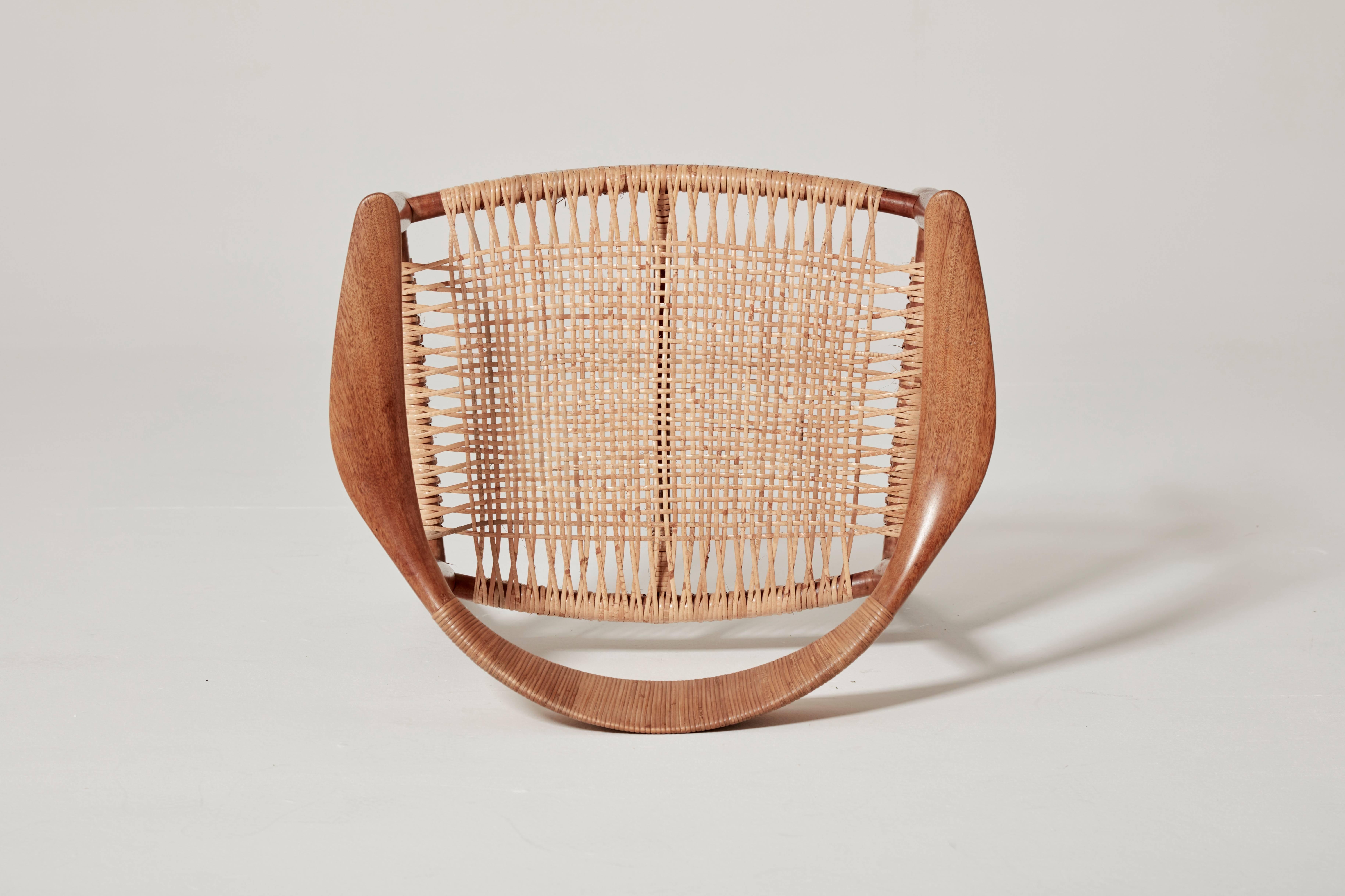 Cane Pair of Hans Wegner the Chair, Model JH501, Johannes Hansen, 1950s-1960s
