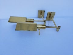 Pair of Hansen by Metalarte Retractable Sconces