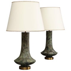 Vintage Pair of Hansen Lamps