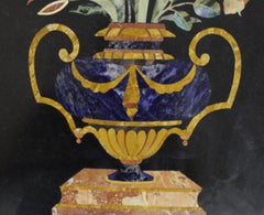 Paire de panneaux de pierre dure