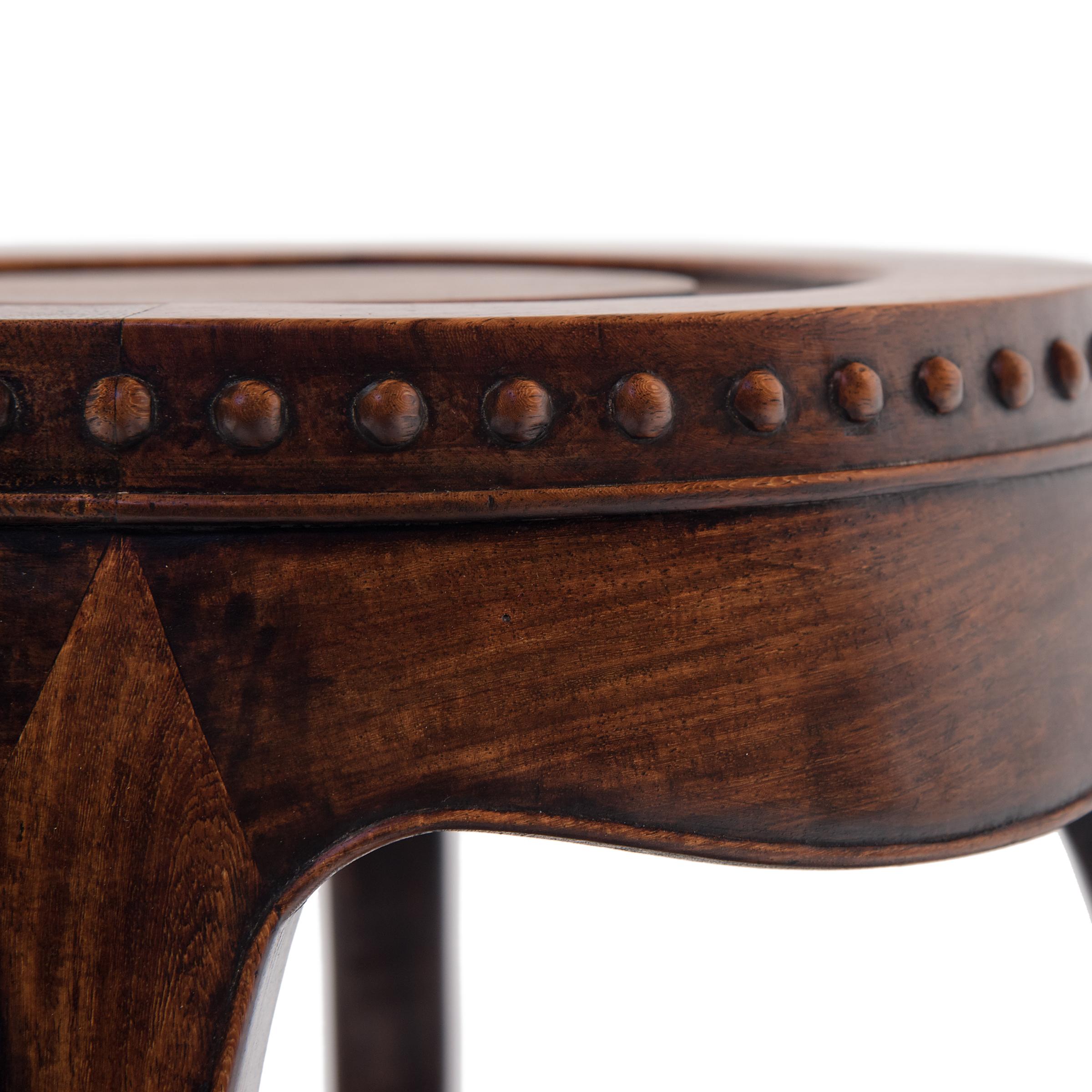 Pair of Elegant Chinese Hardwood Drum Stools, C. 1850 7