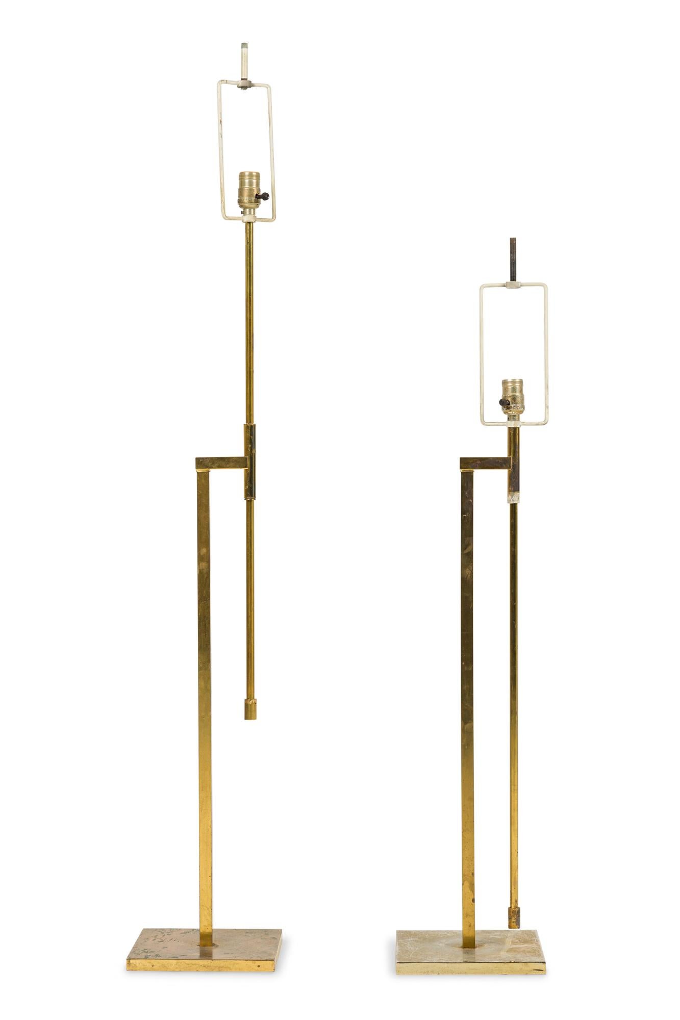 Pair of Harold Weiss & Richard Barr for Laurel Lamp Company Modernist Adjusta For Sale 4