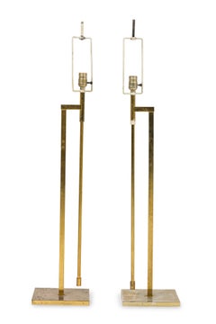 Pair of Harold Weiss & Richard Barr for Laurel Lamp Company Modernist Adjusta
