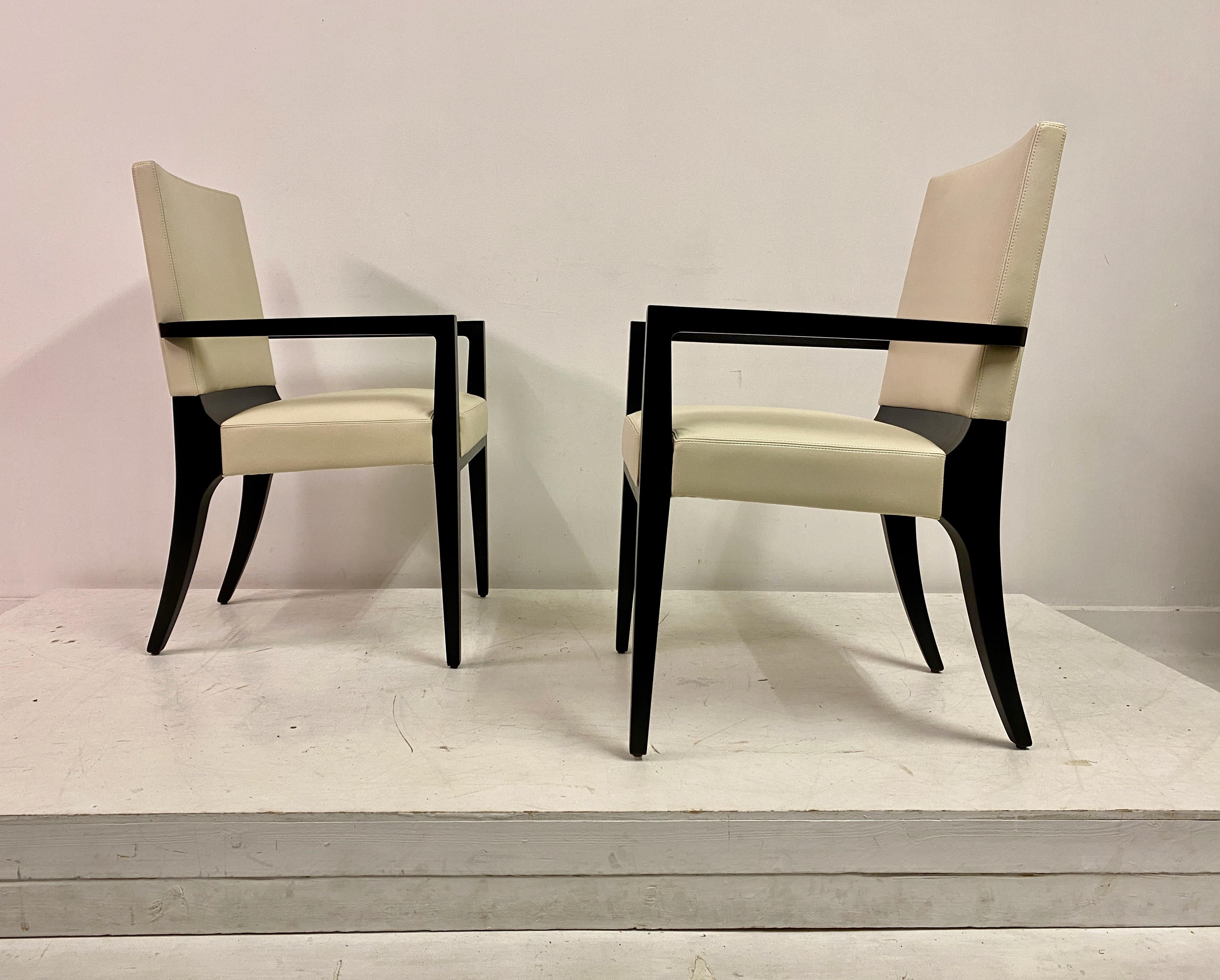 Pair Of Harris Armchairs By Joseph Jeup For Sale 3