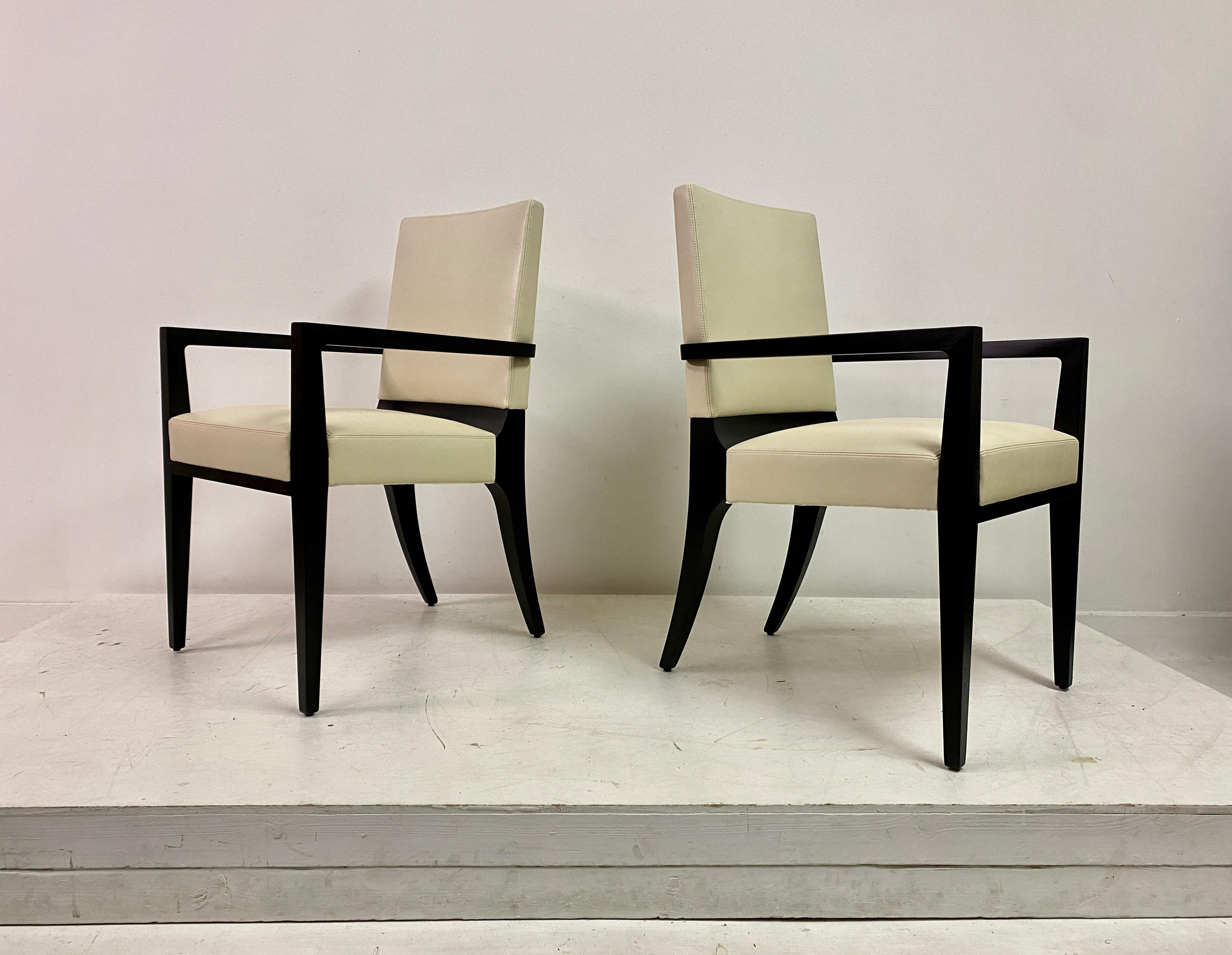 Pair Of Harris Armchairs By Joseph Jeup For Sale 6