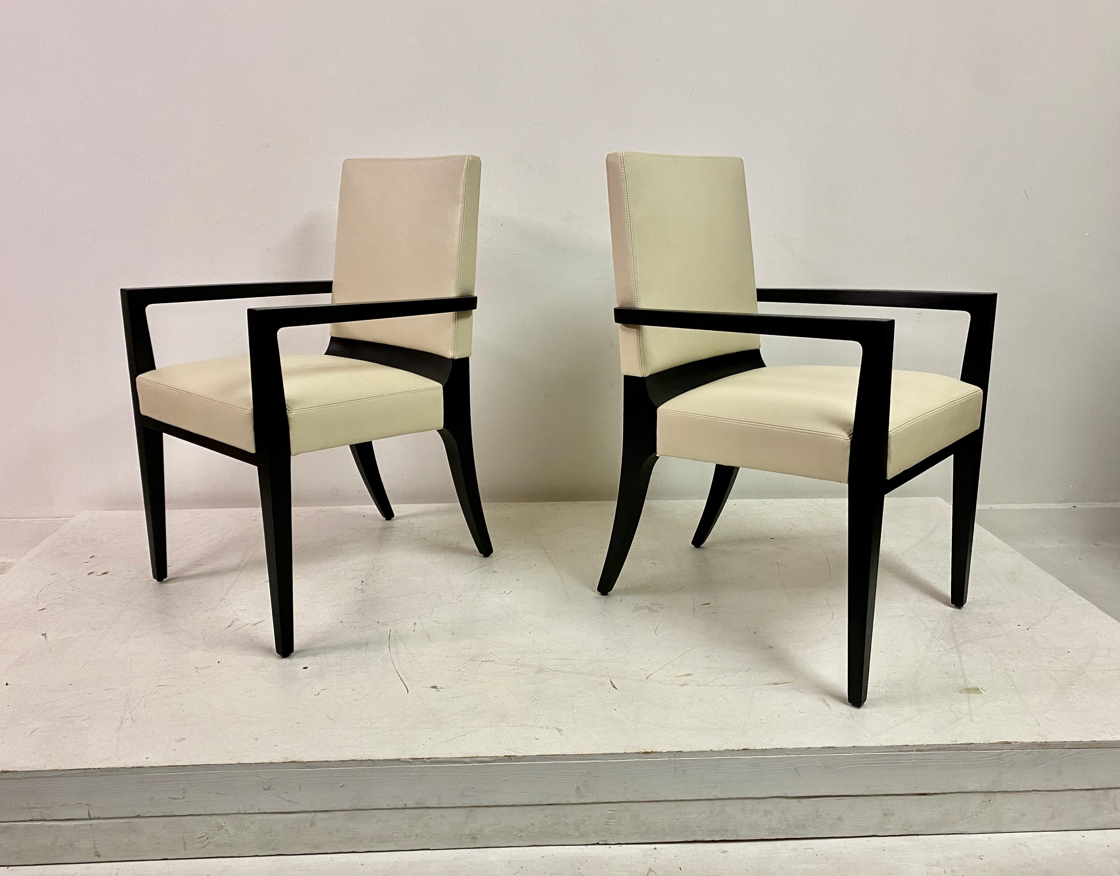 Pair Of Harris Armchairs By Joseph Jeup For Sale 7