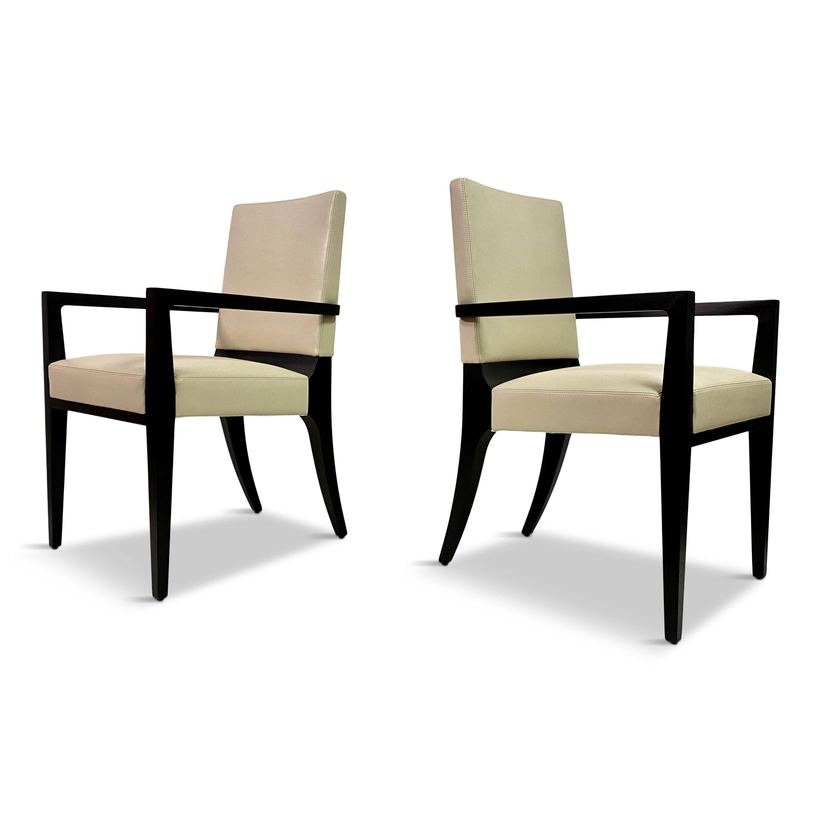 Pair Of Harris Armchairs By Joseph Jeup For Sale 9