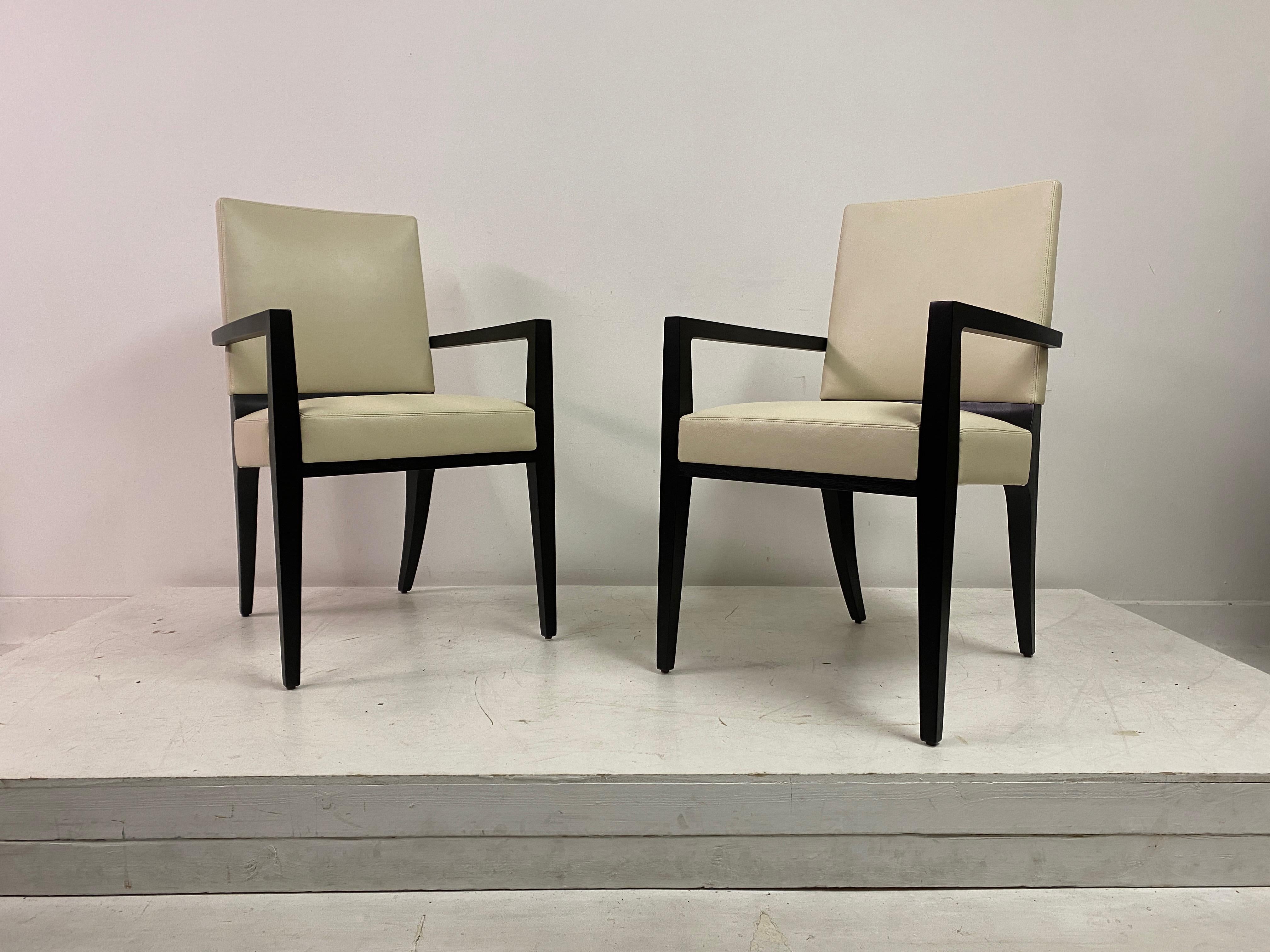 Contemporary Pair Of Harris Armchairs By Joseph Jeup