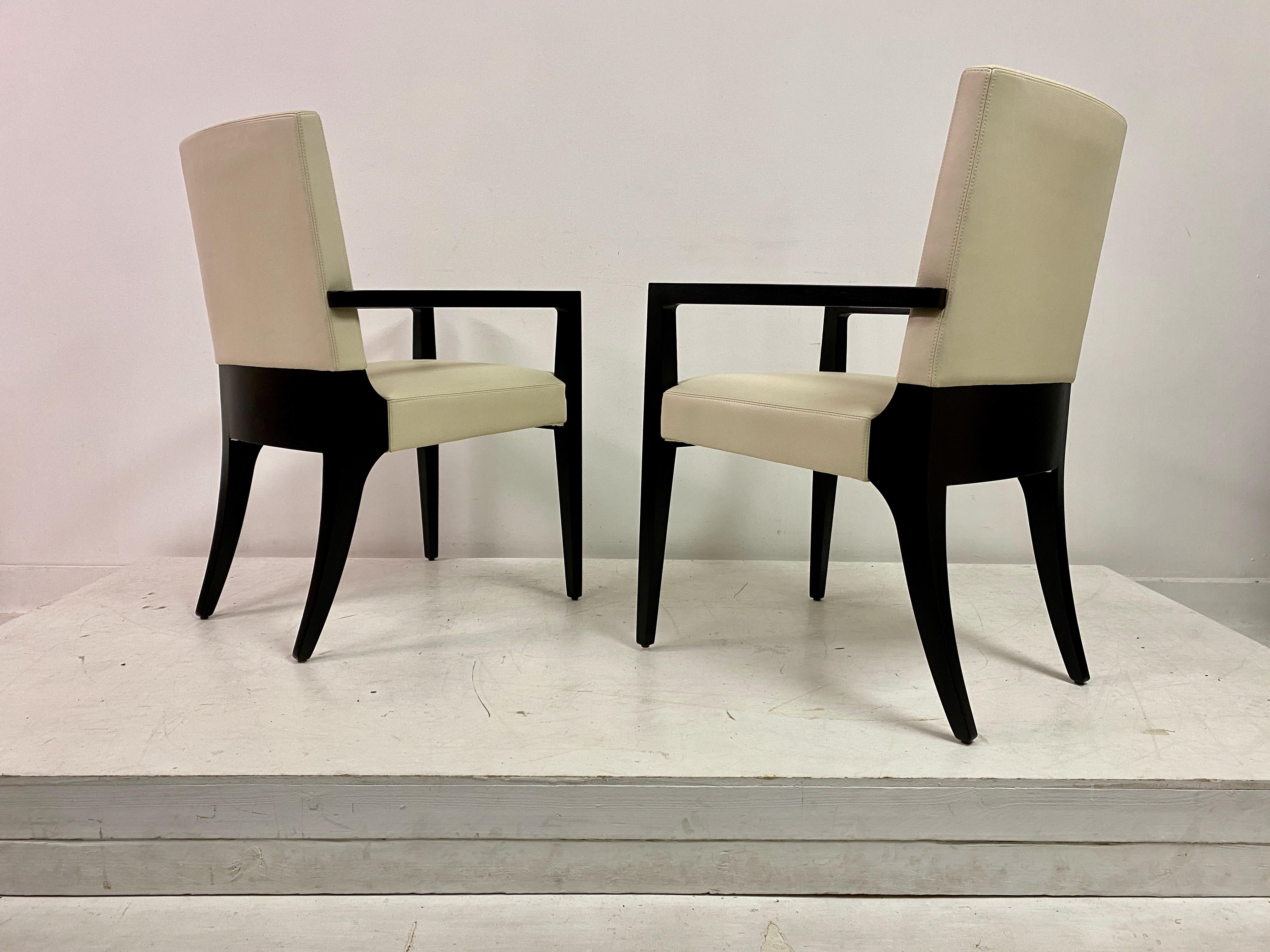 Pair Of Harris Armchairs By Joseph Jeup For Sale 2