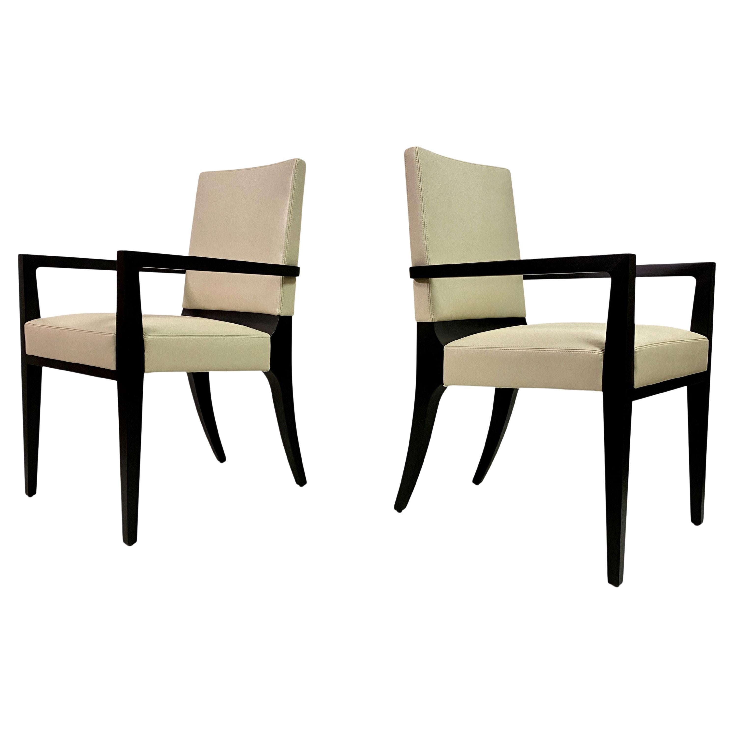 Pair Of Harris Armchairs By Joseph Jeup For Sale