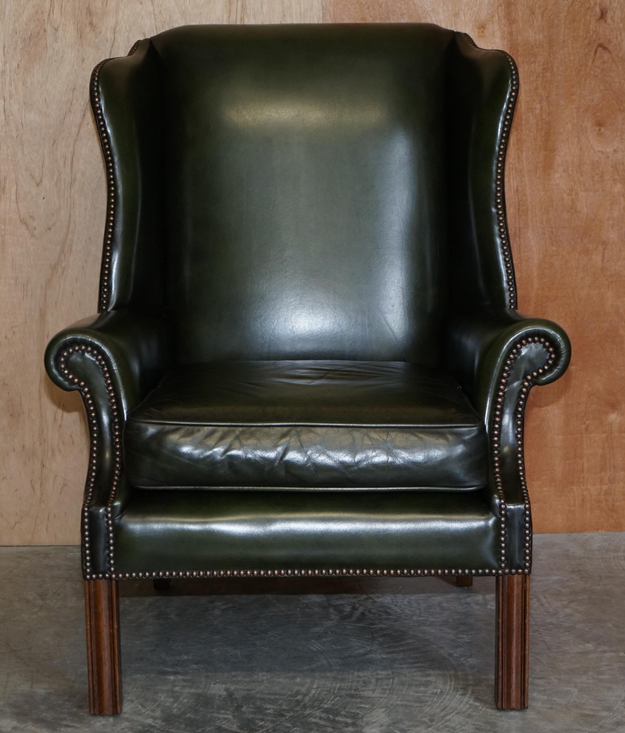 refurbished wing back chairs