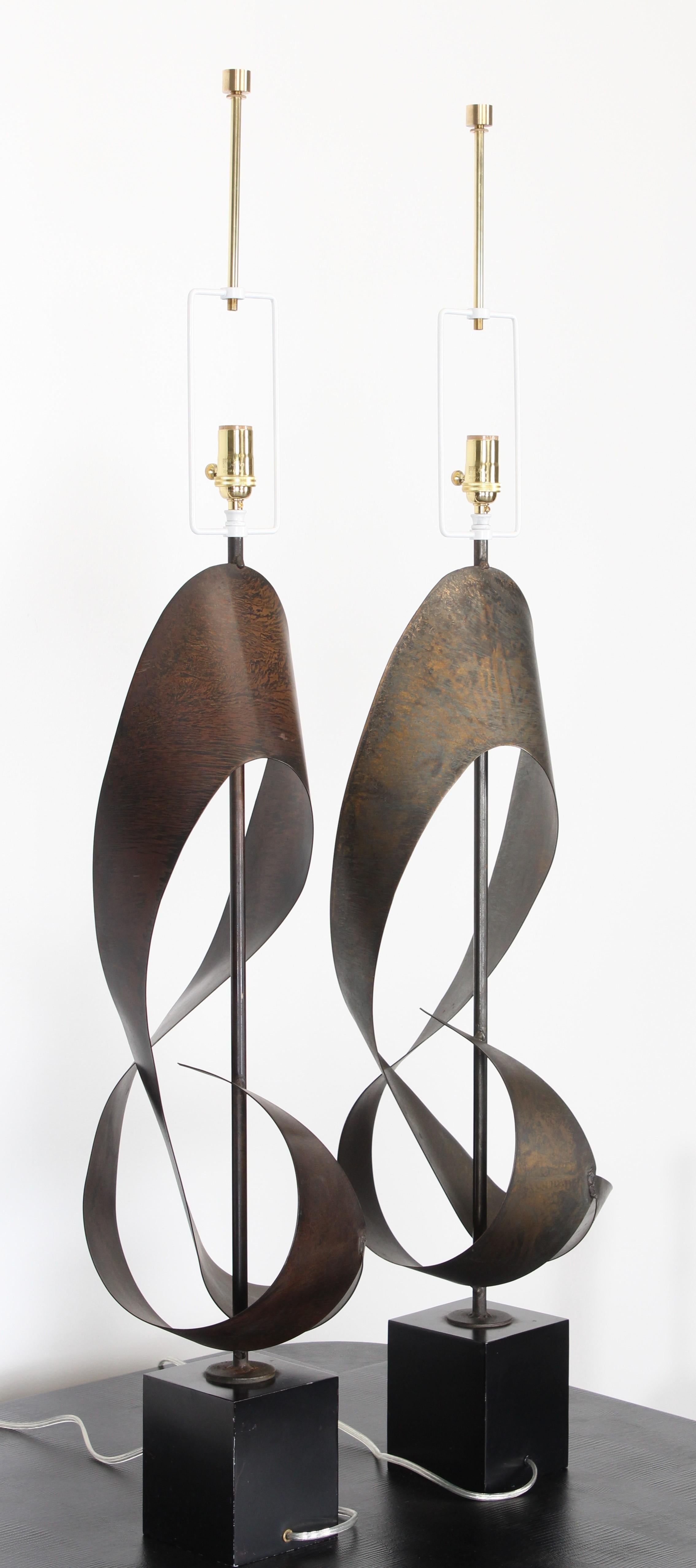 Mid-20th Century Pair of Harry Balmer Lamps for Laurel Lamp Company, 1960s