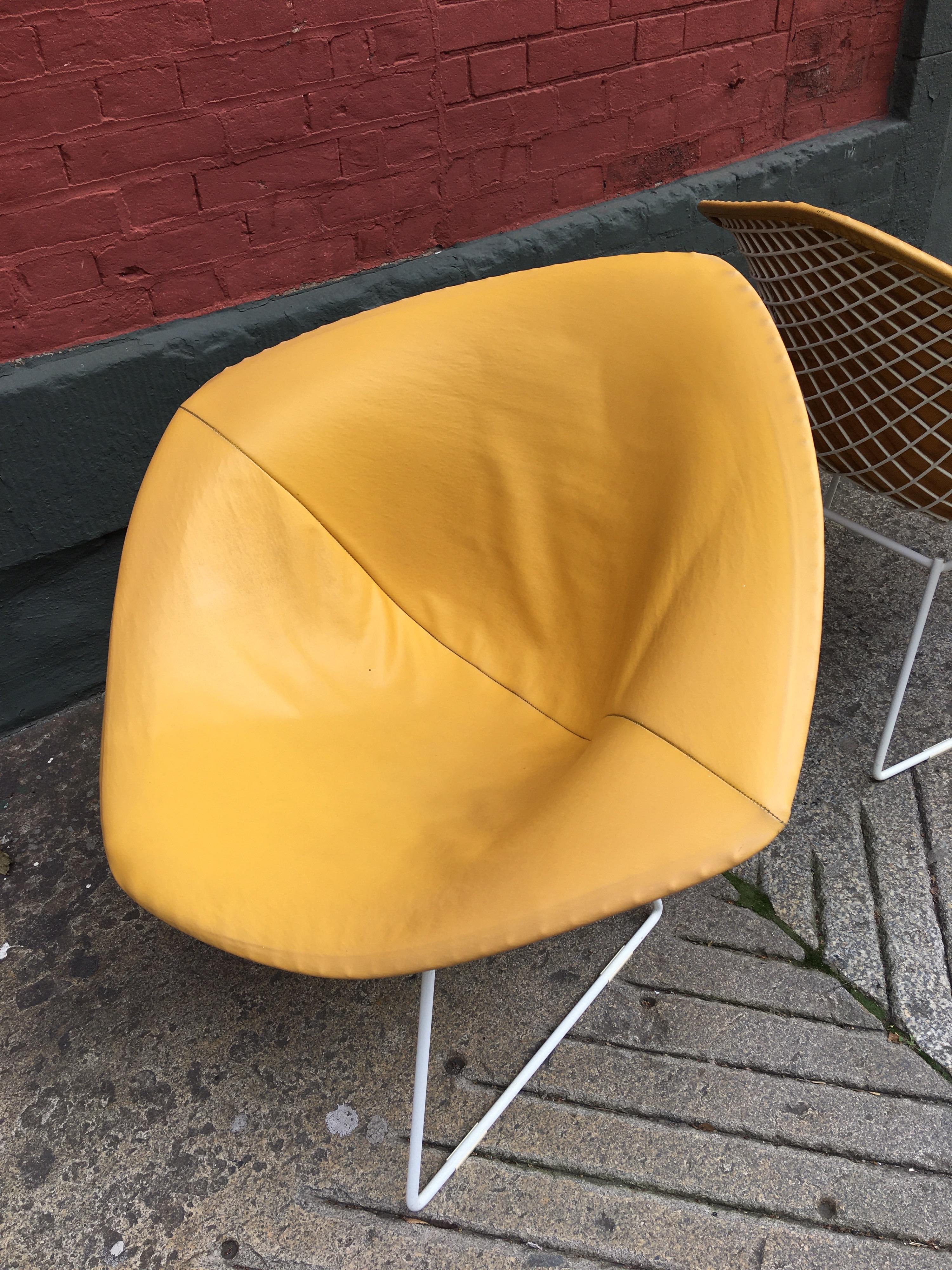 Pair of Harry Bertoia for Knoll Diamond Chairs 2