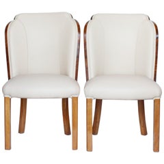 Pair of Harry & Lou Epstein Art Deco Cloud Chairs