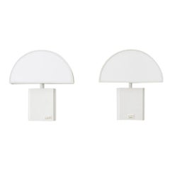 Vintage Pair of Harvey Guzzini Olympe Wall Lamps for ED, Italy, circa 1970