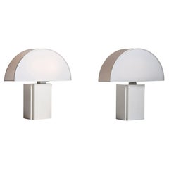 Pair of Harvey Guzzini Olympus Table Lamps, Italy Circa 1970