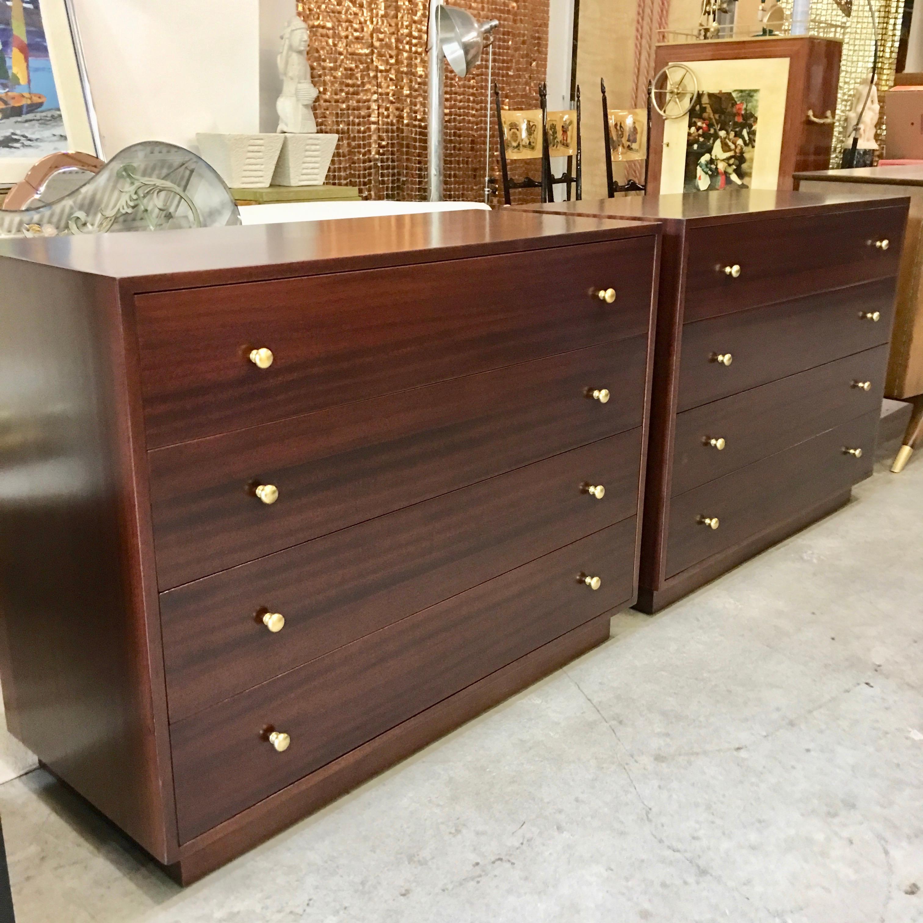 Pair of Harvey Probber Chests of Drawers In Good Condition In Hanover, MA