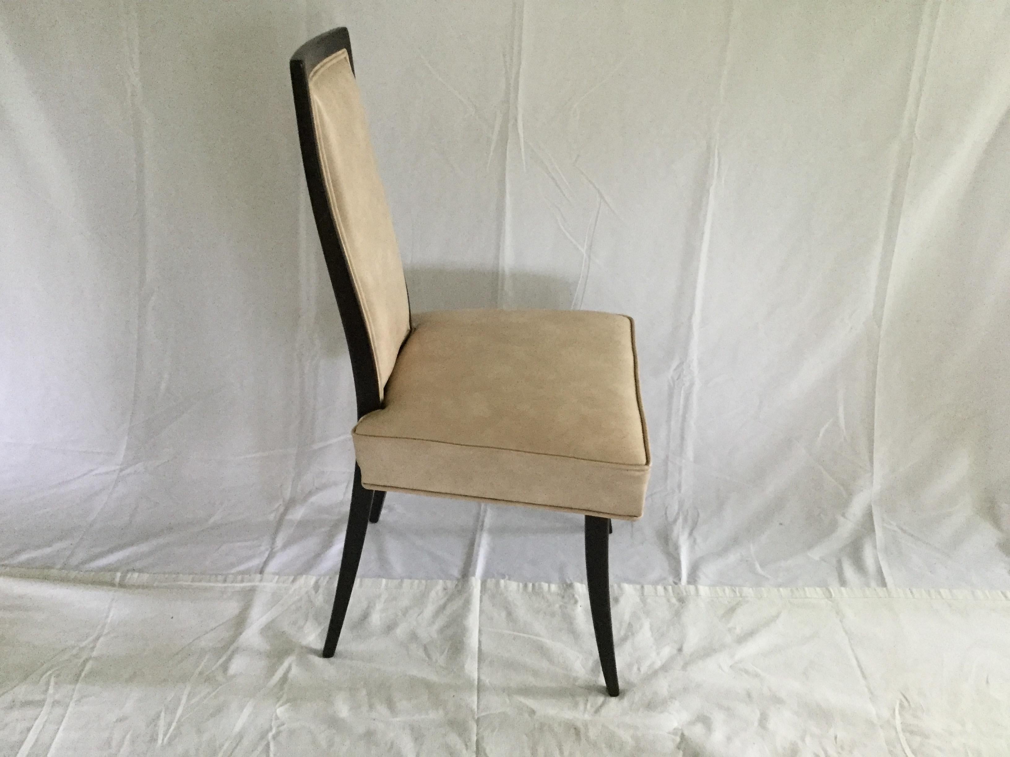 Wood  Harvey Probber Dining Chairs For Sale