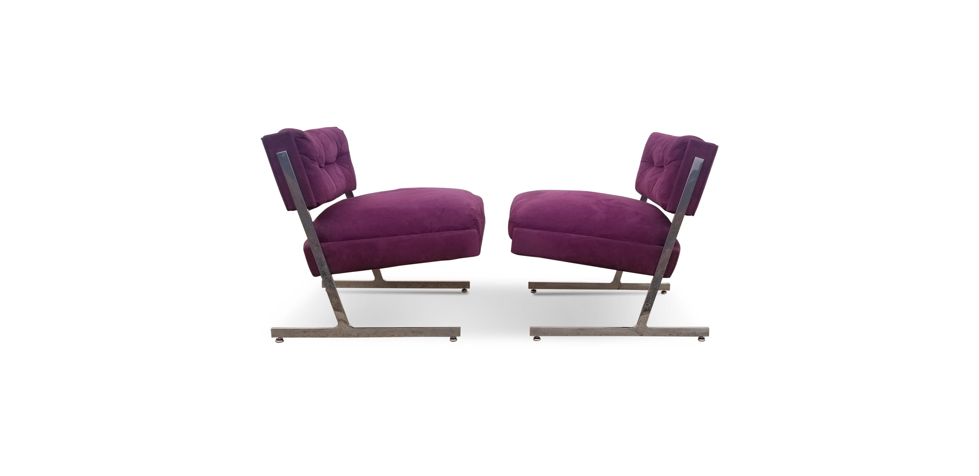 Pair of Harvey Probber Lounge Chairs 3