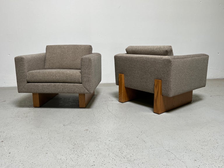 Pair of Harvey Probber Lounge Chairs For Sale 1