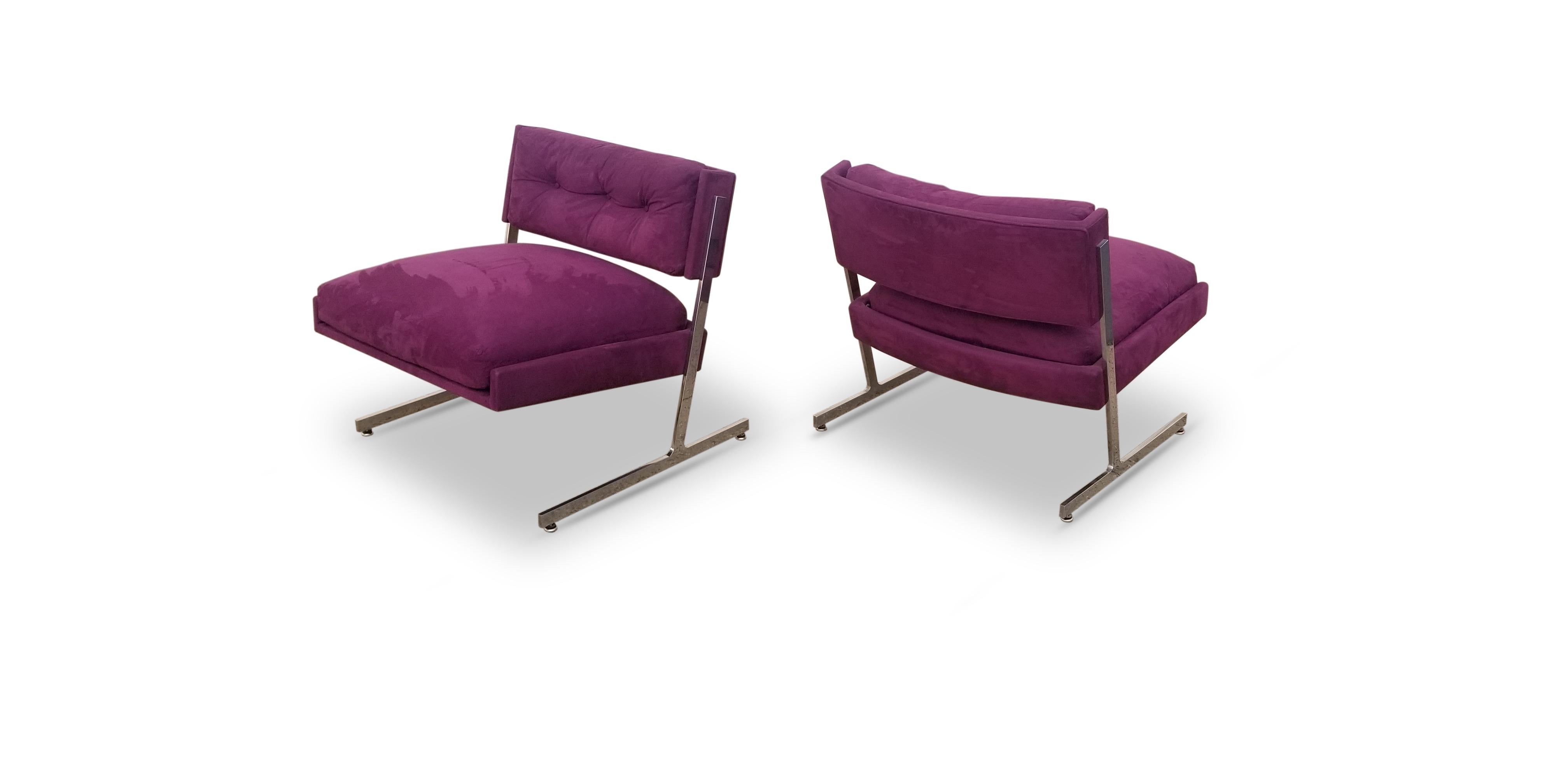 Pair of Harvey Probber Lounge Chairs 2