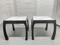 Pair of Harvey Probber Marble Top End Tables