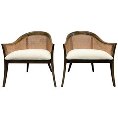 Pair of Harvey Probber Side Chairs in Bouclé