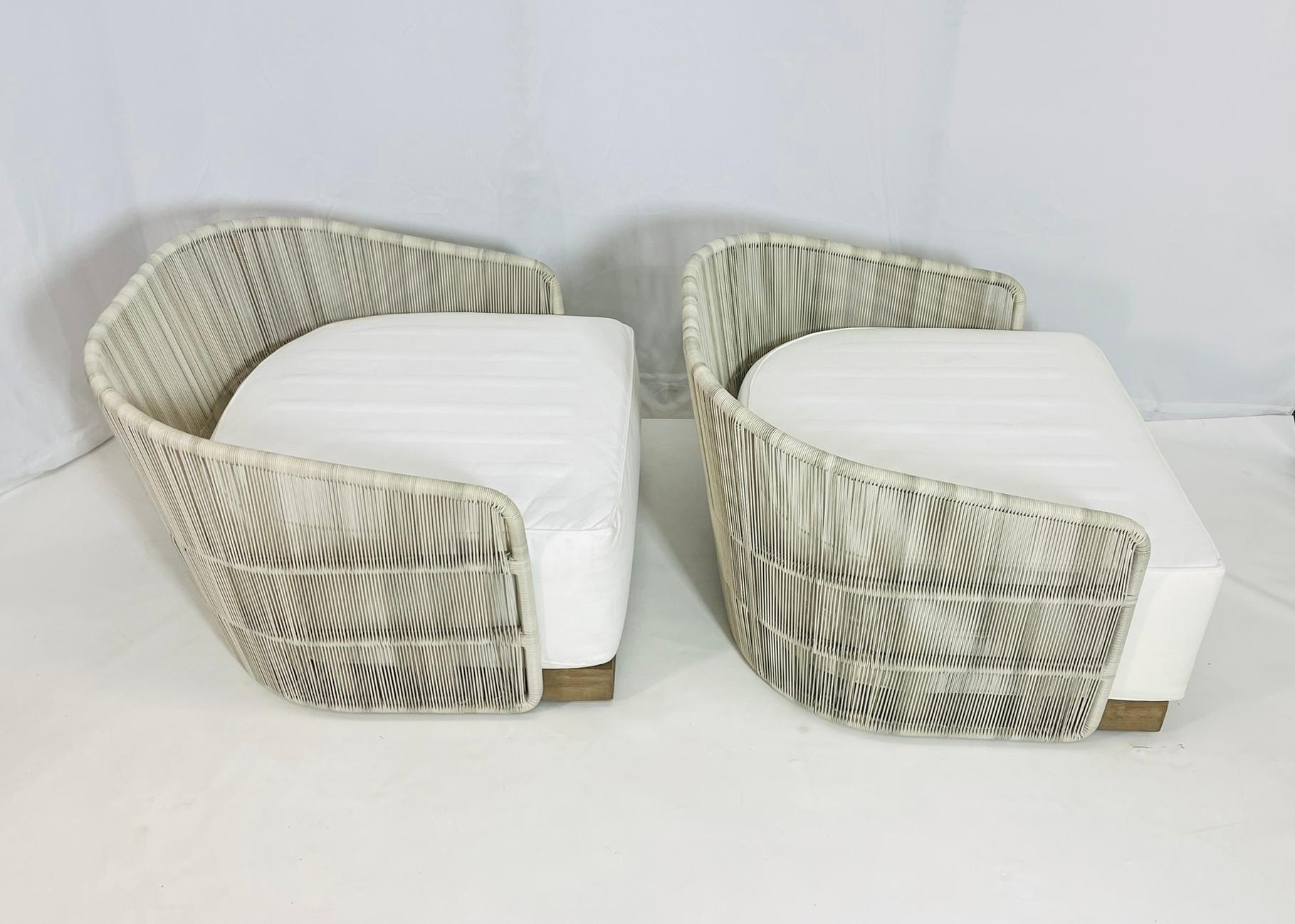 Loungesessel „Havana“ von Restoration Hardware, Paar im Angebot 2
